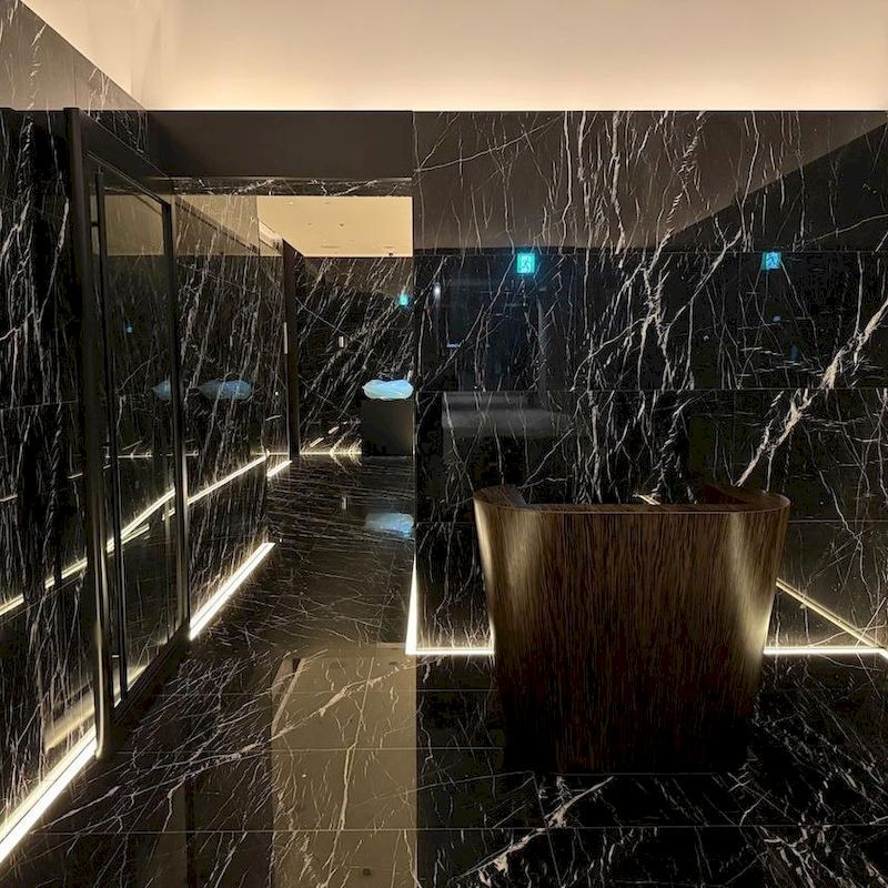 Black Forest Marble Sintered Stone