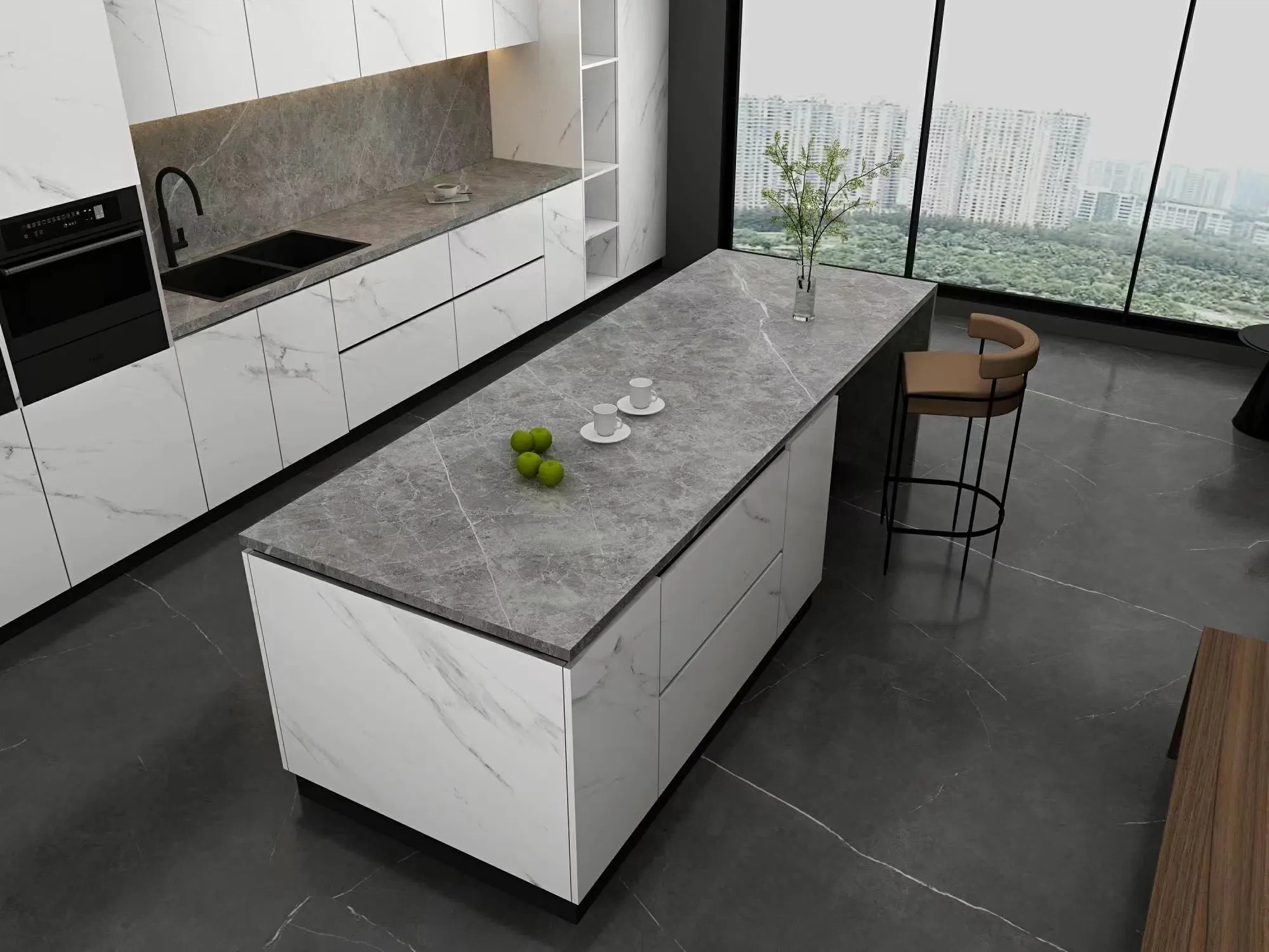 Sintered Stone Grey Slabs Sintered Stone Grey Slabs