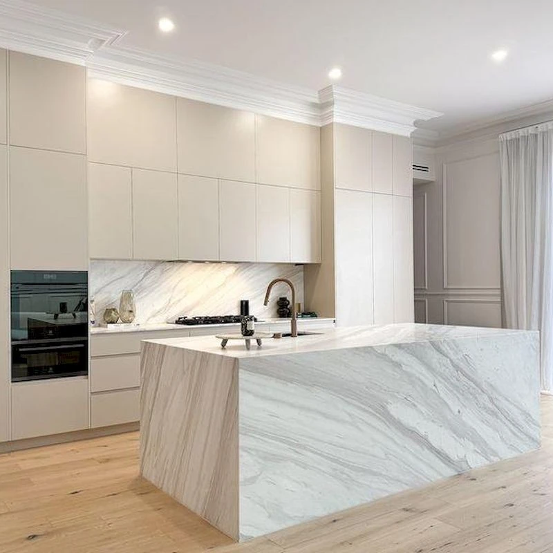 Volakas White Sintered Stone Countertops 2